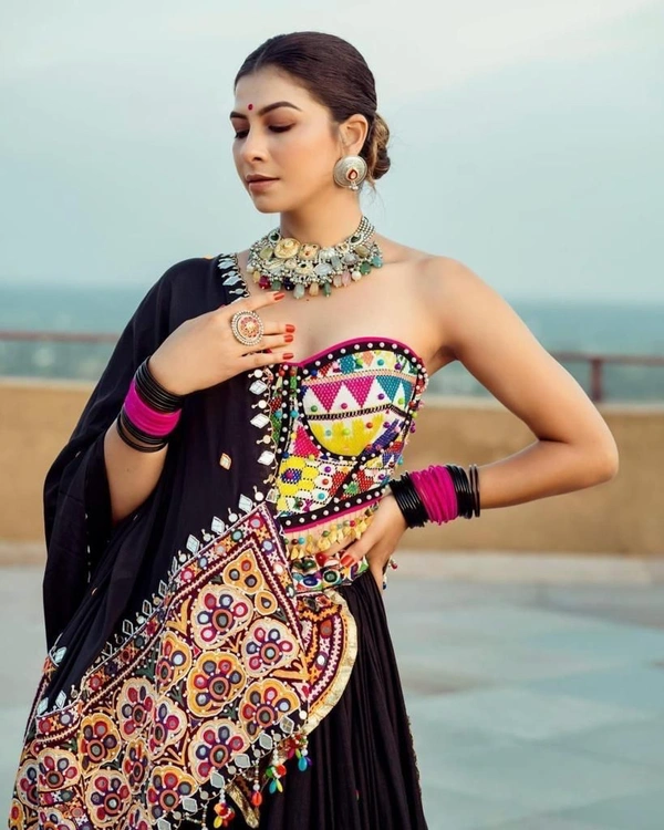 *LC 934-C*❤️PRESENTING NEW DESIGNER PRINTED LAHENGA CHOLI❤️(am)
