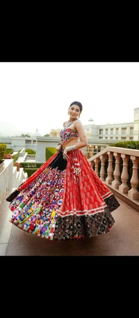 *ALC 027*❤️PRESENTING NEW DESIGNER EMBROIDERED LAHENGA CHOLI❤️(am)