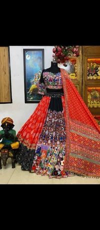 *ALC 027*❤️PRESENTING NEW DESIGNER EMBROIDERED LAHENGA CHOLI❤️(am)