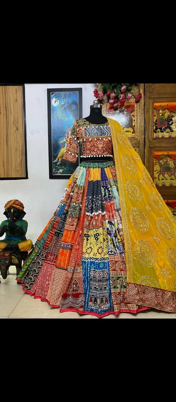 *ALC 033*❤️PRESENTING NEW DESIGNER PRINTED LAHENGA CHOLI❤️(am)