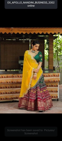 ALC 039*❤️PRESENTING NEW DESIGNER PRINTED LAHENGA CHOLI❤️(am)