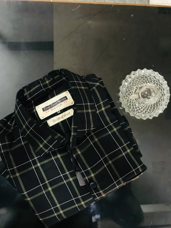 Black Checks Zeero Zeero Seven  - Black Cheeks , XL