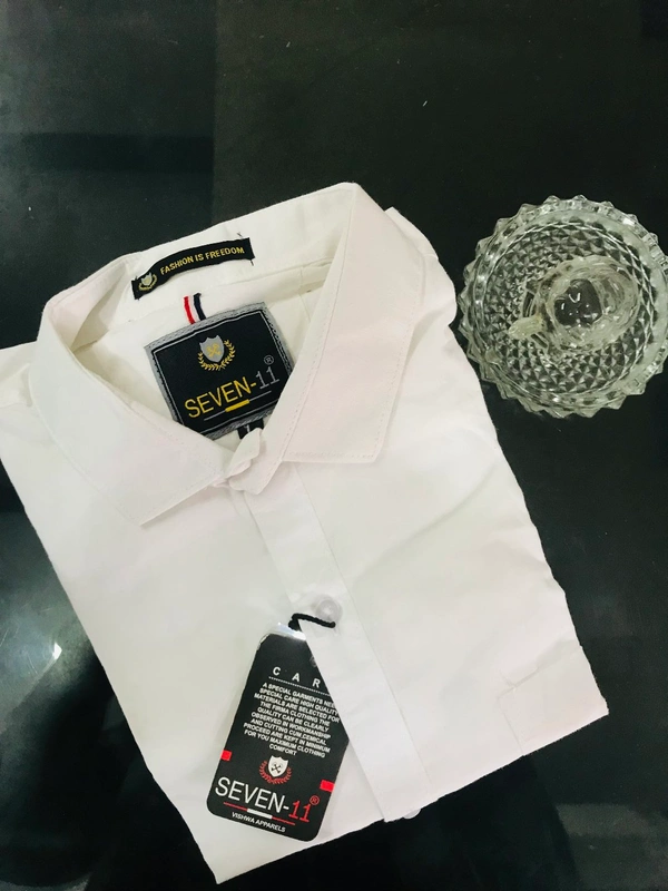 PLANE WHITE SHIRT - XL