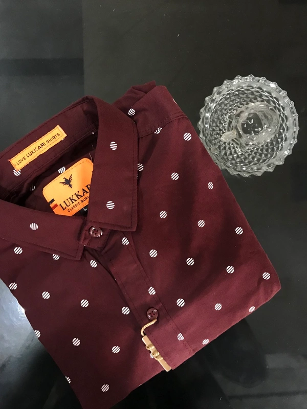 PRINTED SHIRT  - L