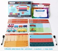 Funvention | Educational Game 123 Numbers Write and Wipe Activity Writing & Counting Practice Cards Learning Games, Pen Control for Children 3-6 Years - Multi, Yes, No, Plastic Sheets, 27 x 19 x 4 cm, Funvention, 300 grams, Shipping Charges will be added during checkout. Order will be shipped within 2-4 working days. Delivery time may vary due to COVID-19 , rainy season and delivery location. TrackingID will be provided to check the real time status of delivery. For any further queries related to order,