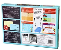 Funvention | Educational Game 123 Numbers Write and Wipe Activity Writing & Counting Practice Cards Learning Games, Pen Control for Children 3-6 Years - Multi, Yes, No, Plastic Sheets, 27 x 19 x 4 cm, Funvention, 300 grams, Shipping Charges will be added during checkout. Order will be shipped within 2-4 working days. Delivery time may vary due to COVID-19 , rainy season and delivery location. TrackingID will be provided to check the real time status of delivery. For any further queries related to order,