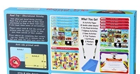 Funvention | for Little Scientist in Every Kid Educational Game Road Trip: Write and Wipe Activity Sheets -Observational Educational Game on The go - Yes, No, Plastic Flash Sheets, 27 x 19 x 4 cm, Funvention, 250 grams, Shipping Charges will be added during checkout. Order will be shipped within 2-4 working days. Delivery time may vary due to COVID-19 , rainy season and delivery location. TrackingID will be provided to check the real time status of delivery. For any further queries related to order, Kind