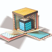 Toykraft | Explosion Box - Scrap Book Making - Multi, Yes, No, Printed Cards, Papers, Toykraft, 300 grams, Shipping Charges will be added during checkout. Order will be shipped within 2-4 working days. Delivery time may vary due to COVID-19 , rainy season and delivery location. TrackingID will be provided to check the real time status of delivery. For any further queries related to order, Kindly send what's app to PieceofPassion Customer Care at +918883355326 , Refund accepted ONLY if the BOX is NOT open