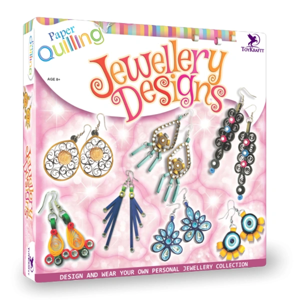 Toykraft | Paper Quilling - Jewellery - Multi, Yes, No, Paper Strips, Toykraft, 250 grams, Shipping Charges will be added during checkout. Order will be shipped within 2-4 working days. Delivery time may vary due to COVID-19 , rainy season and delivery location. TrackingID will be provided to check the real time status of delivery. For any further queries related to order, Kindly send what's app to PieceofPassion Customer Care at +918883355326 , Refund accepted ONLY if the BOX is NOT opened and request r