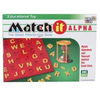Virgo Toys | Match It Alpha Numero - No, No, Plastic, 49.7 x 23.1 x 9.2 cm, Virgo, 250 grams, Boys and Girls, 3+ Years