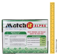 Virgo Toys | Match It Alpha Numero - No, No, Plastic, 49.7 x 23.1 x 9.2 cm, Virgo, 250 grams, Boys and Girls, 3+ Years