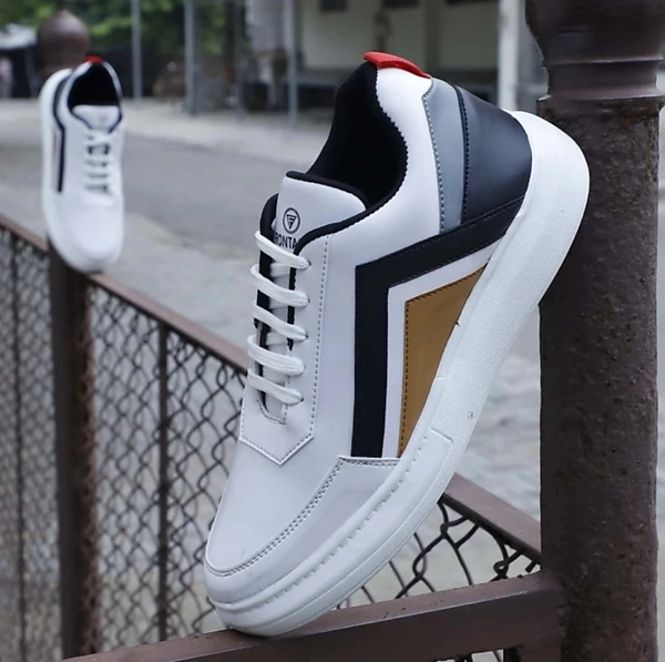 Sneakers For Men's - White, 9