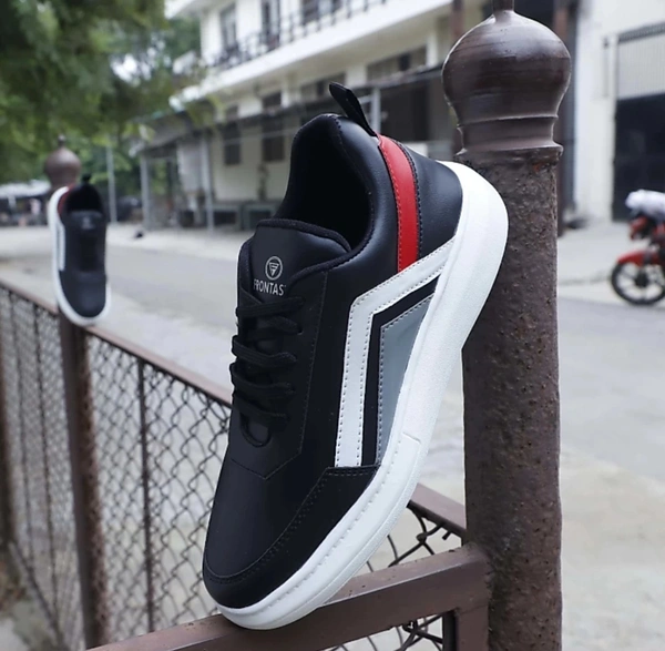 Sneakers For Mens  - Black, 6
