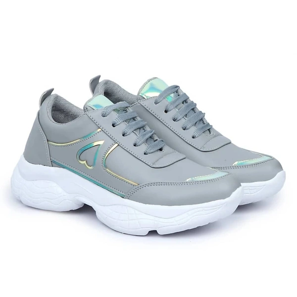 Women's Shoes - grey, 8