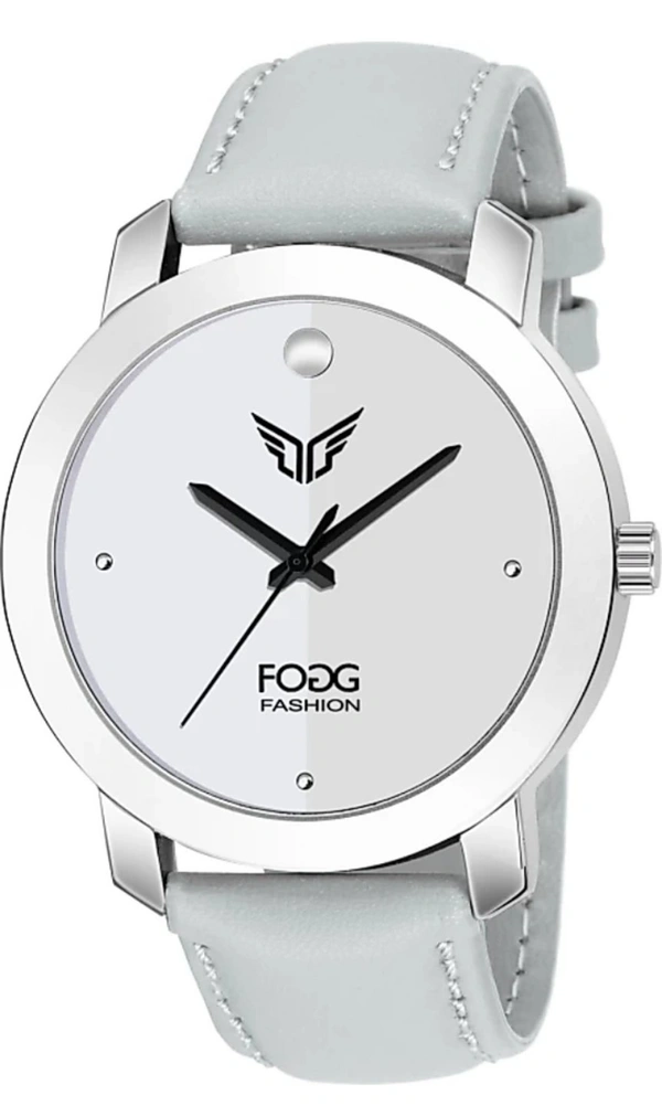Fogg White Unique Analog Watch - White