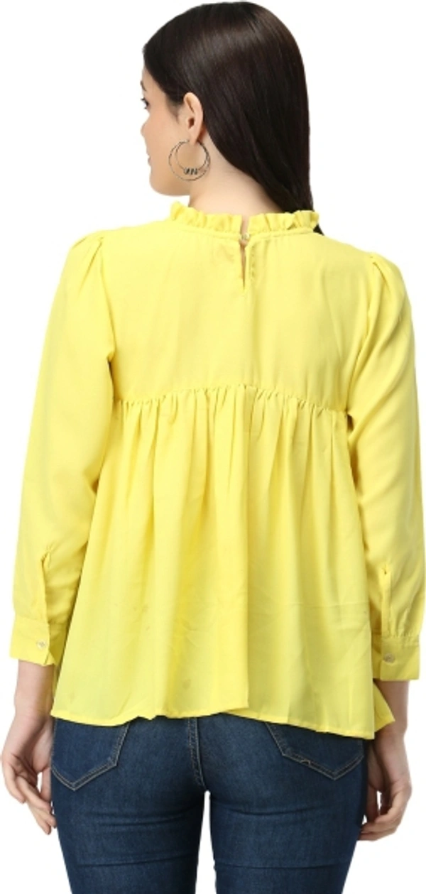 Casual Women's, Girls Top  - Yellow, XL