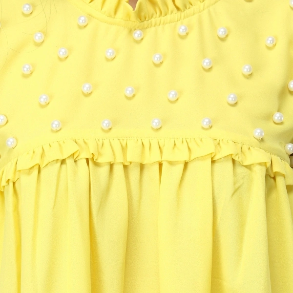 Casual Women's, Girls Top  - Yellow, XL