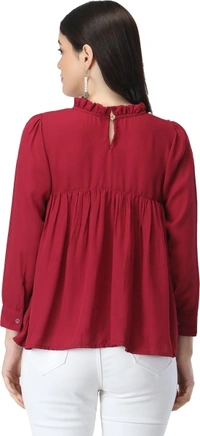 Casual Women's, Girls Top  - Red, M