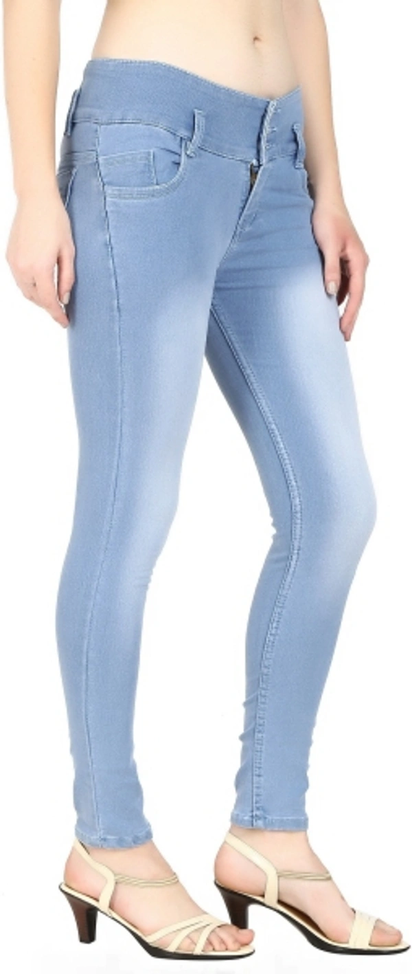 Slim Women's, Girls Jeans - Light Blue, 34