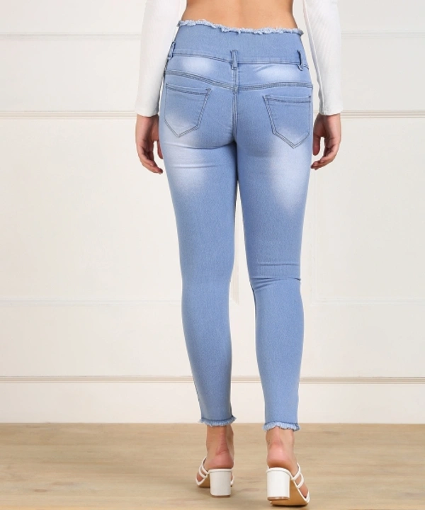 Slim Women's, Girls Jeans - Light Blue, 28