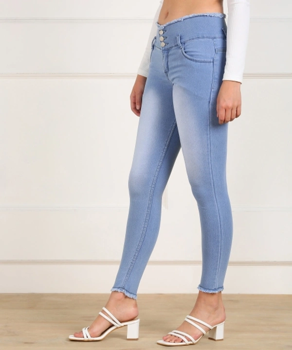 Slim Women's, Girls Jeans - Light Blue, 30