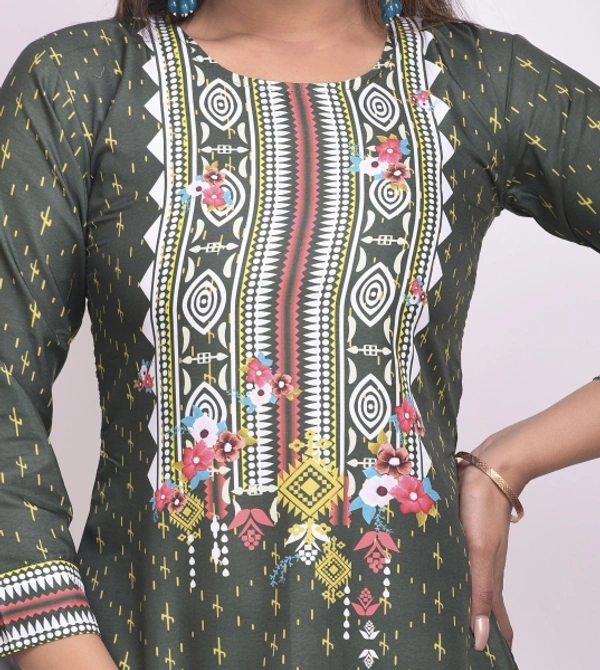 Women's Kurta  - Grey, L