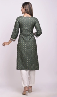 Women's Kurta  - Grey, Xl