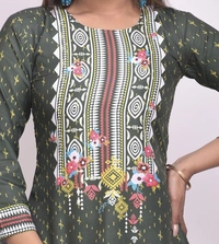 Women's Kurta  - Grey, Xl