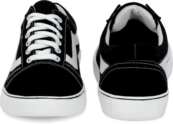 Casual Sneakers Shoes For Men's - Black, 6