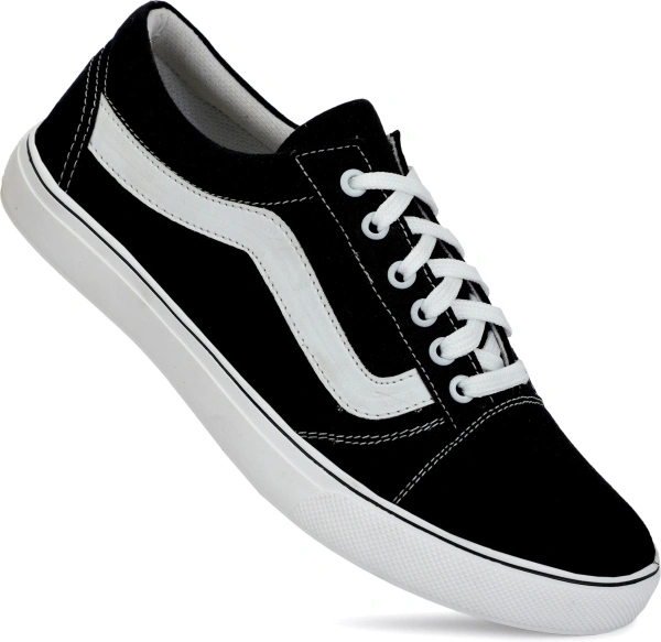 Casual Sneakers Shoes For Men's - Black, 9