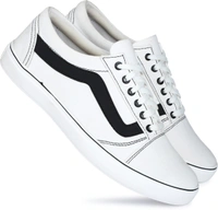 Casual Sneakers Shoes For Men's - White, 9