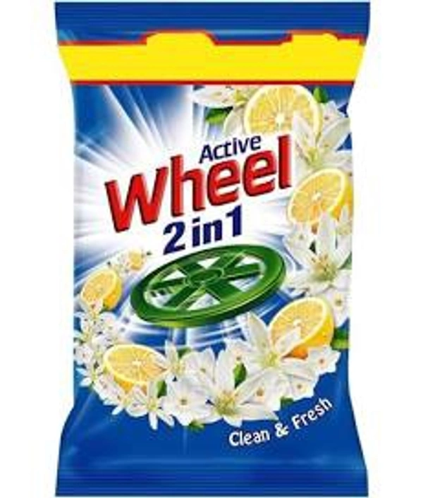 Active Wheel 2 In 1 Detergent Powder