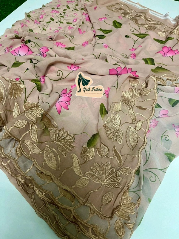 Sfb Georgette Saree