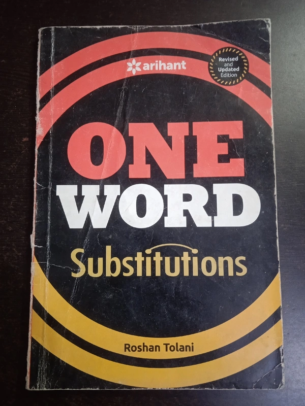 One Word Substitution By Roshan Toani
