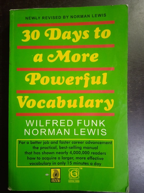30 Days Powerful Vocabulary, By Norman Lewis