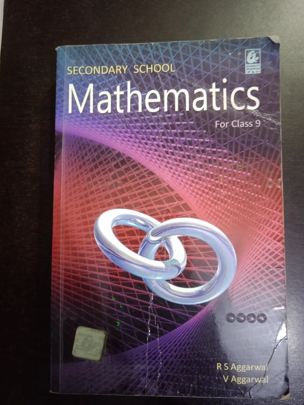 Mathematics,by Rs Aggarwal, Class 9th 