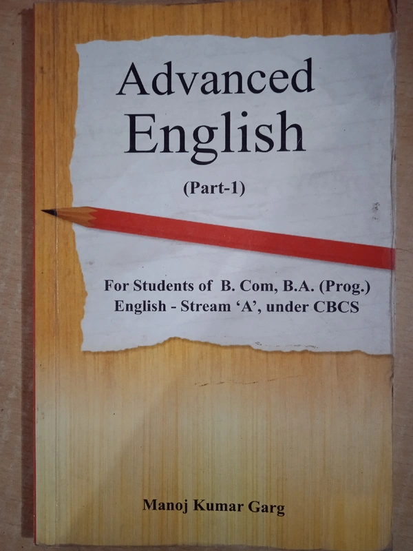 Advance English, By Manoj Kumer Garg