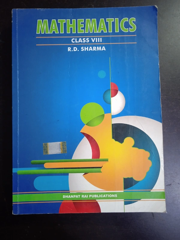 Class 8th , RD Sharma, 2017 Edition