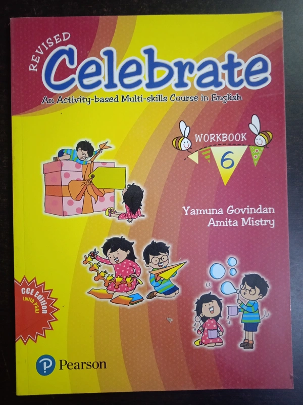 English Workbook, Class 6,by Pearson