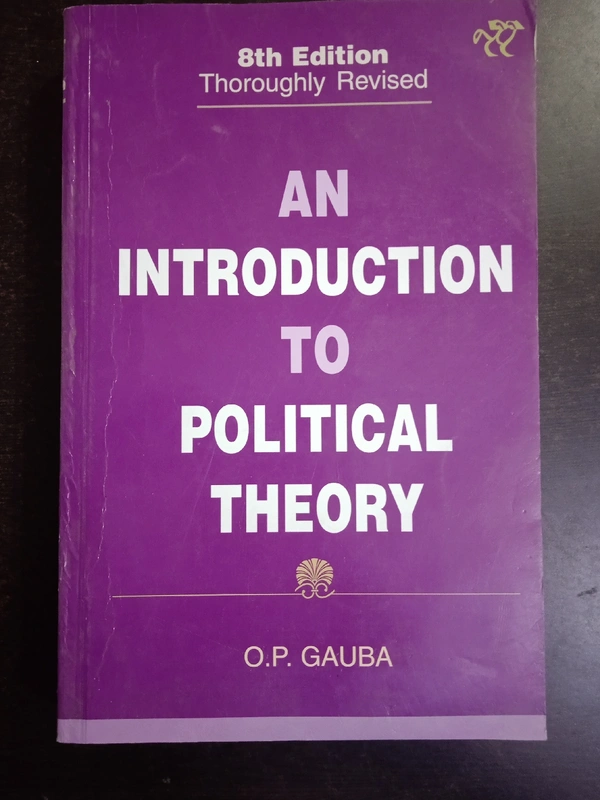 Political Theory, By OP Gauba