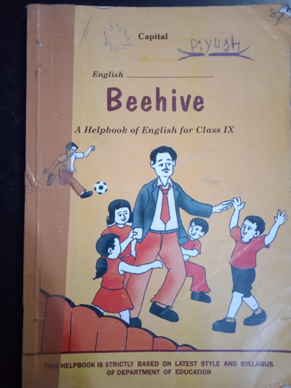Beehive, Class 9, English, Capital - New
