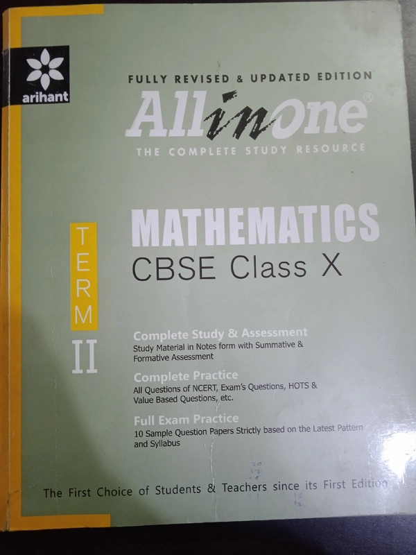 Arihant, All In One, Class 10th, Term-2 - Like New