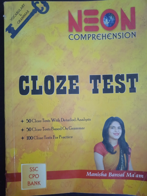 Cloze Test, By Manisha Bansal, For SSC, Banks