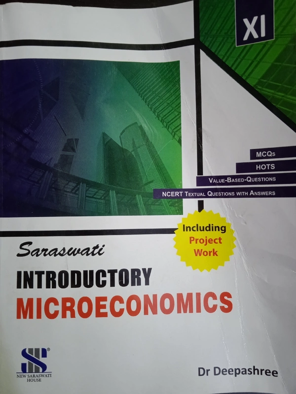 Introductory Microeconomics, By Dr. Deepashree, Class 11