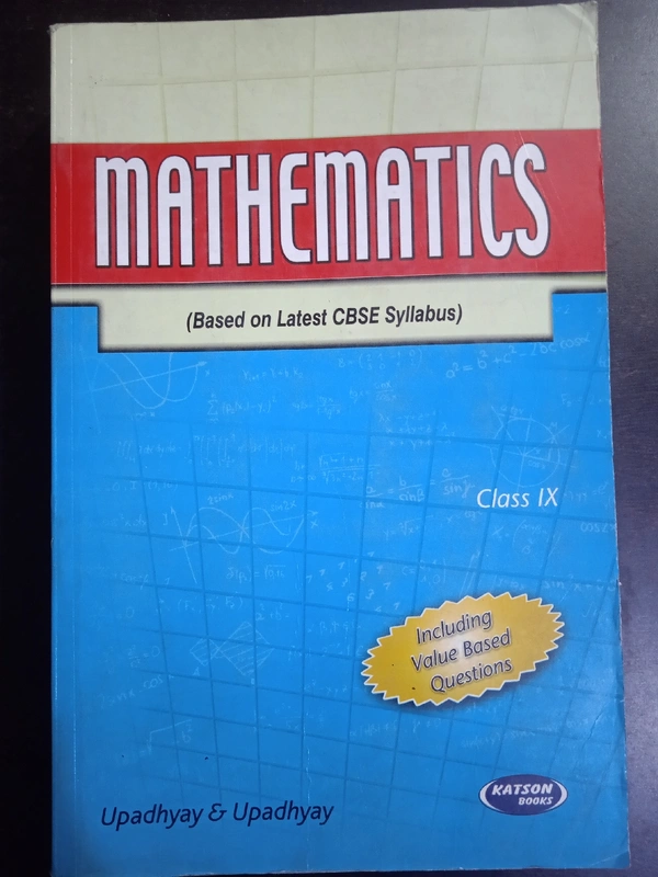 Mathematics, Class 9 , Katson Books