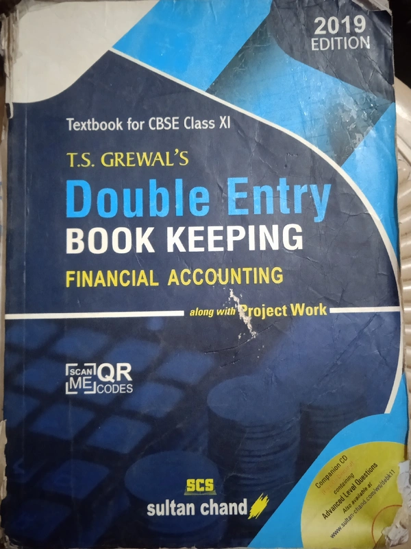 Double Entry Book Keeping Financial Accounting T. S Grewal