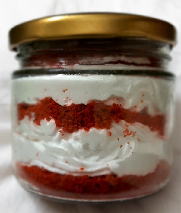 Red Velvet Jar Cake