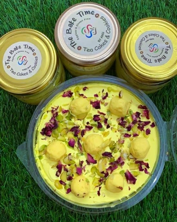 Rasmalai Glass Jar