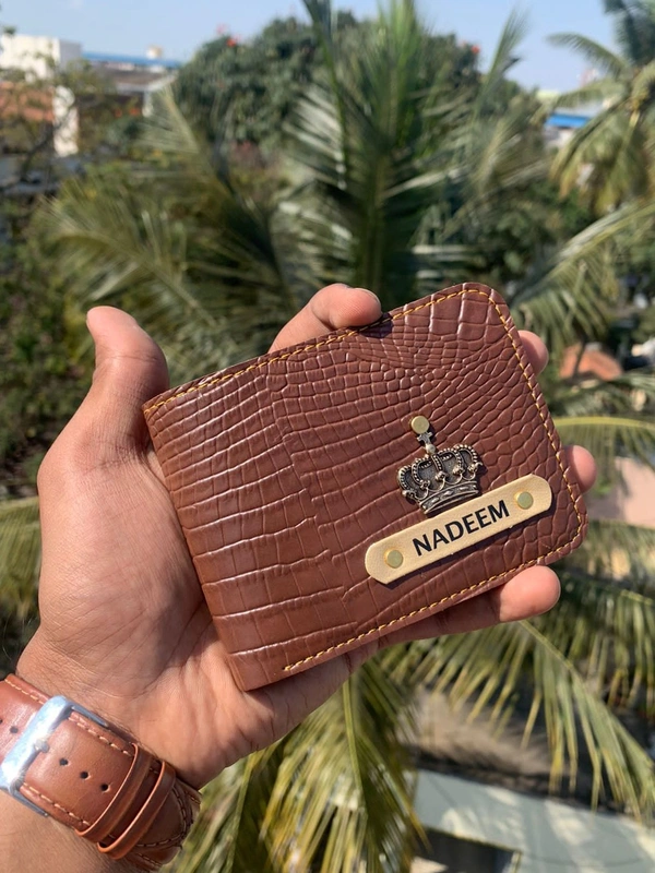  Croc wallet - TAN