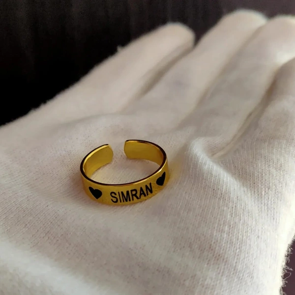Customized Name Ring With your name engraved - GOLDAN